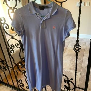 Blue Polo Dress